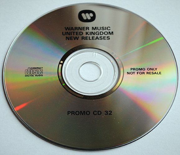 Warner Music UK New Releases Promo CD 32 - CD itself