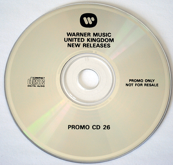 Warner Music UK New Released Promo CD 26